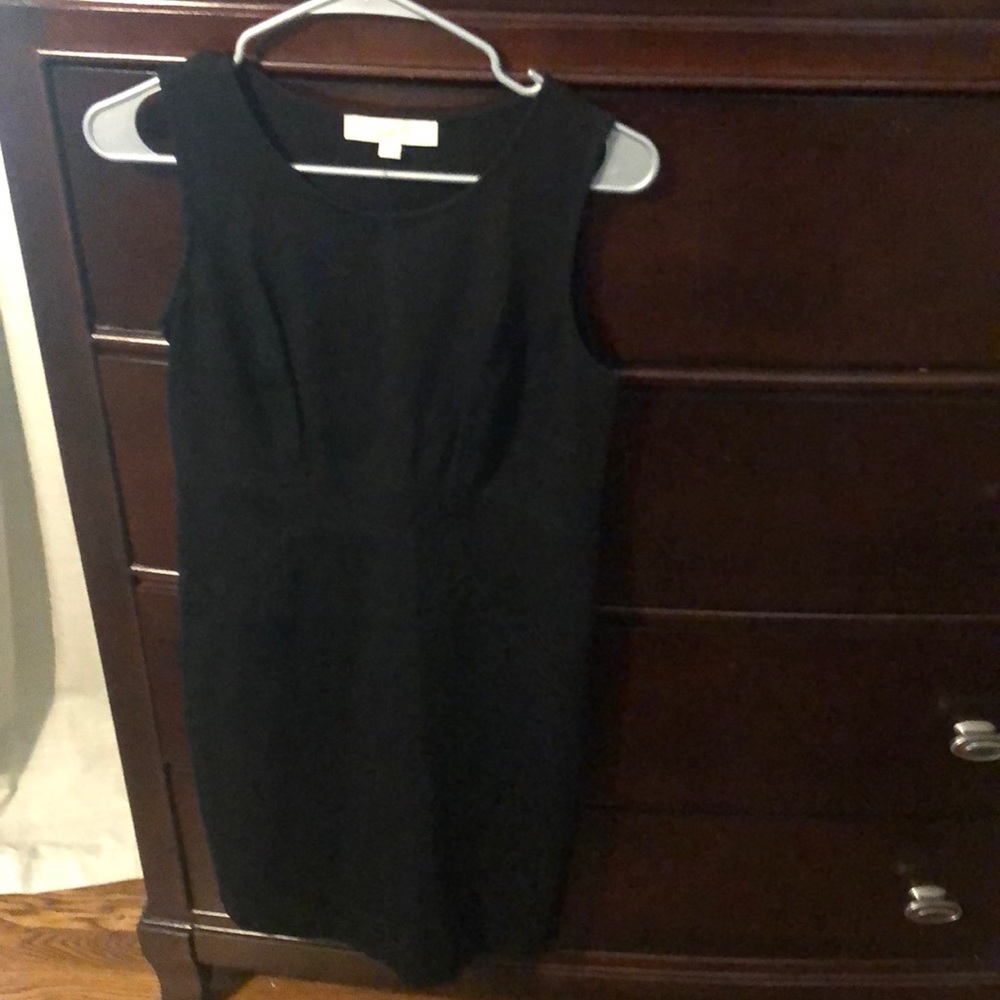 Loft black above the knee dress